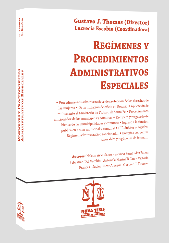 Regmenes y procedimientos administrativos especiales